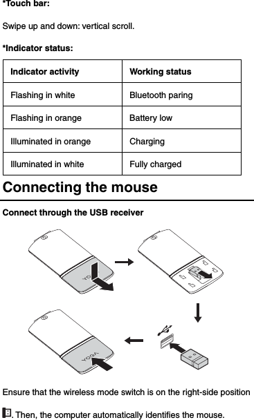 Lenovo Yoga Mouse Gold User Manual
